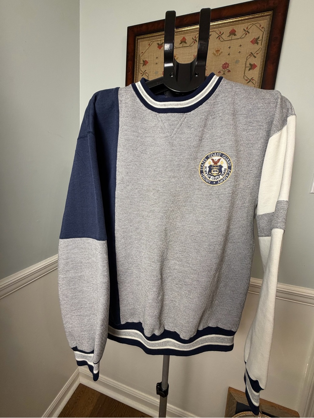 Vintage Winona U.S. Coast Guard Academy Colorblock